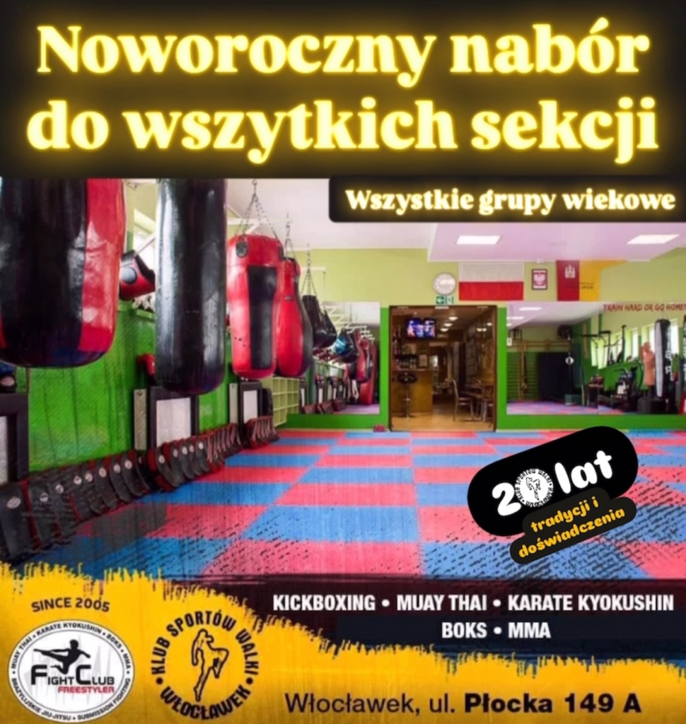 Noworoczny nabór do wszystkich sekcji