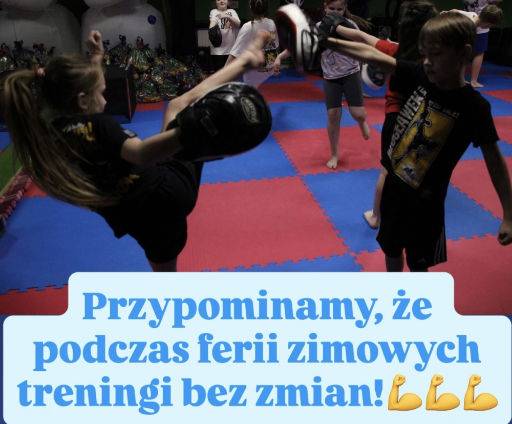 W ferie zimowe zajęcia bez zmian!